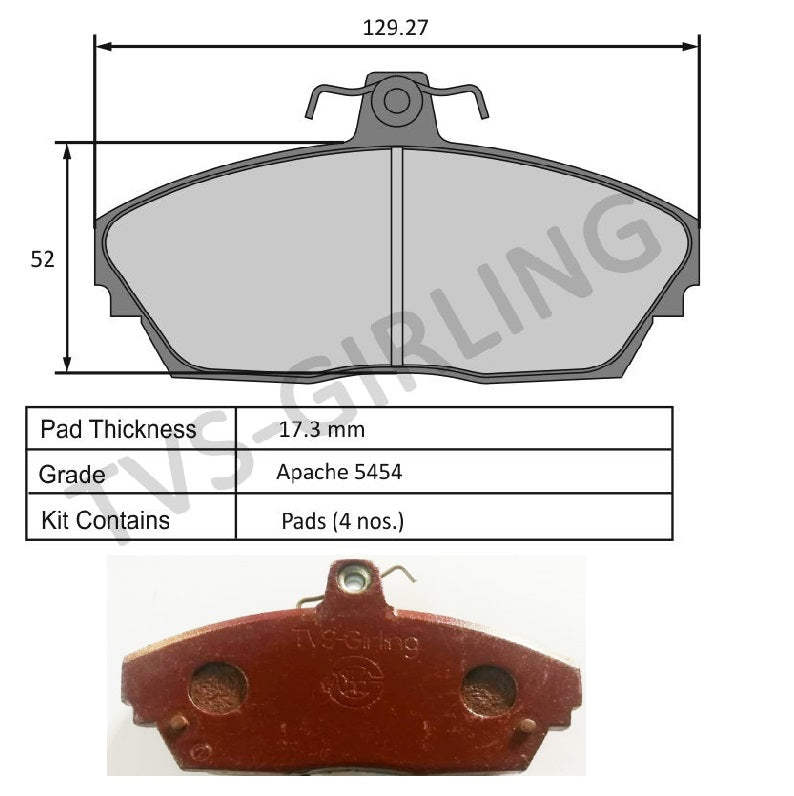 Mahindra bolero brake 2024 shoe price