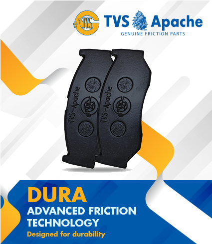 Tvs apache brake best sale pads price
